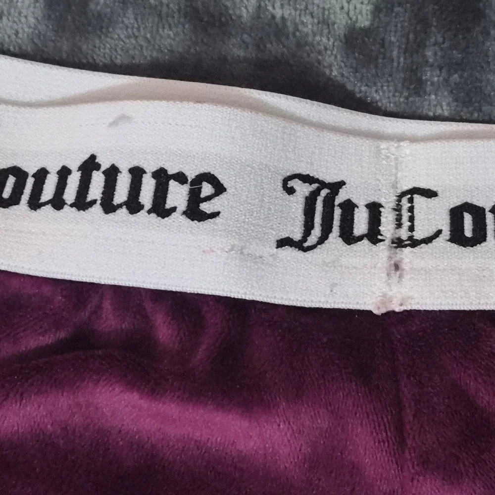 Juicy Couture Velour Sleep Shorts XL Plum Purple Rhinestone Logo Y2K Lounge